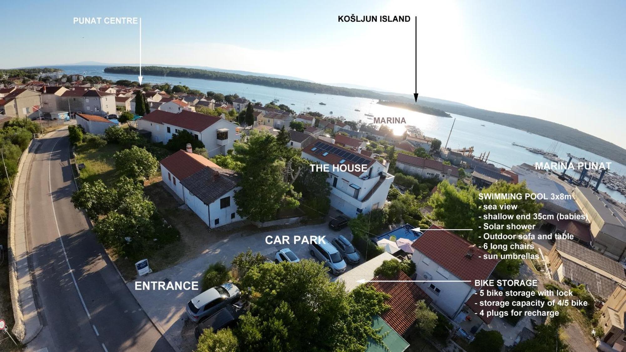 Apartments Monika Bed & Breakfast 1&4 Punat Eksteriør bilde
